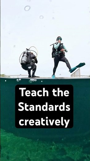 Adapting to the student with teaching freedom is at NAUI’s core 🤿🎓 #scubainstructor #divenaui