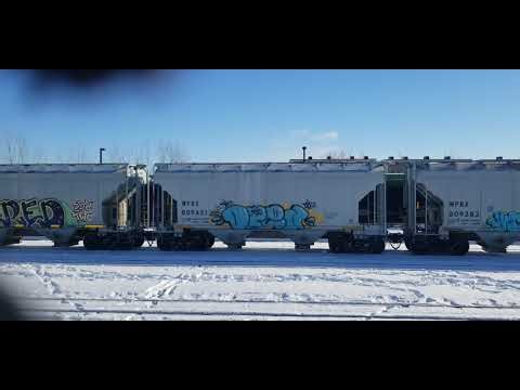CN L554 EMD GP38-2W 4796 & GP38-2W 4791 Arrives at the Aldershot Yard to set off the cement cars