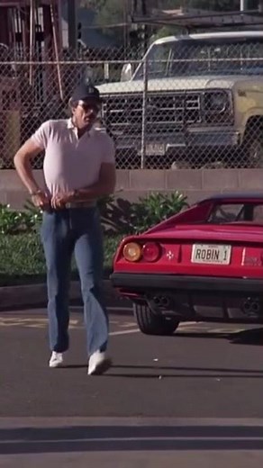 🚗🕵️‍♂️🌴Magnum original era uma série incrível! #anos80 #tvseries #seriesantigas #80s
