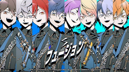 【中文CC字幕】【DI:Verse】フュージョン（Fusion／融合）【2DMV／「世界计划×偶像梦幻祭」联动乐曲】