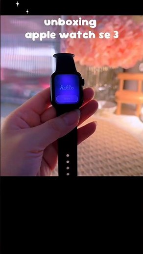 Apple Watch SE 3 40mm Midnight Aesthetic Unboxing