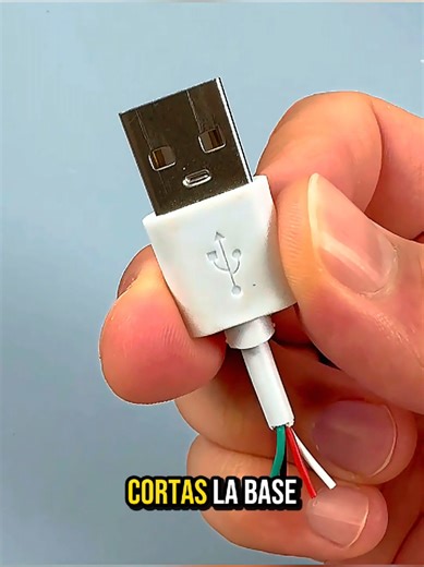 mira como hacer un led usb casero para tus inventos y manualidades