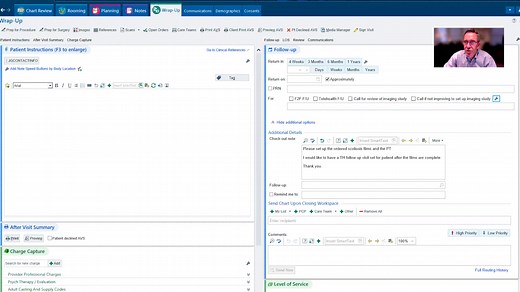 EPIC follow up functionality
