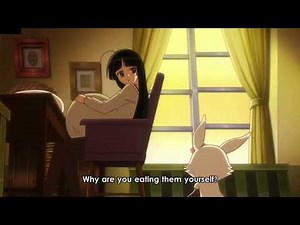 fat anime girl eating to many food