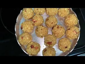 homemade boondi ladoo recipe quick and easy