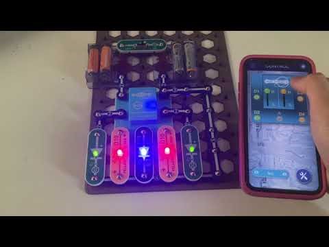 Snap Circuits Discover Coding: Coding 5 Lights