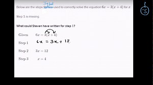 Figuring out missing algebraic step (Hindi)
