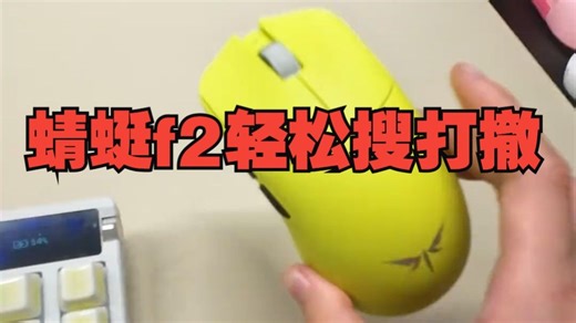 技术不好外设来凑 #蜻蜓f2轻松搜打撤 #vgn蜻蜓f2#电竞 #电竞房 #游戏外设