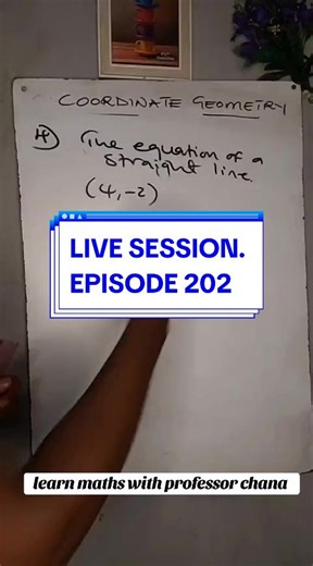 Finding the Straight Line Equation with Gradient