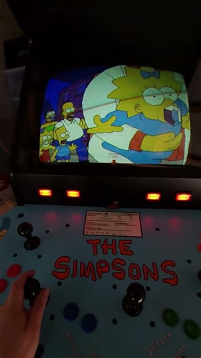 Simpsons Arcade UK Arcade Cabinet Almost Complete - Totally Forgot To Post This! #arcade