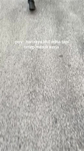 Pov: Hari Raya Idul Adha Tapi Tetep Masuk Kerja