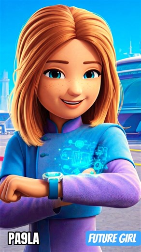 PA9LA | Future Hologram Watch | Future girl × PA9LA