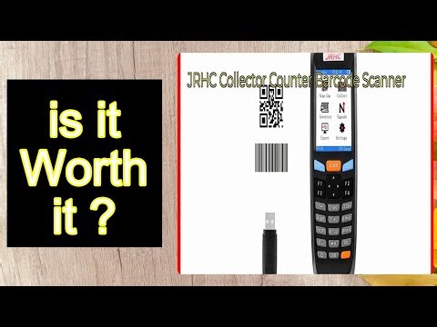 JRHC Collector Counter Barcode Scanner Features - Important Information