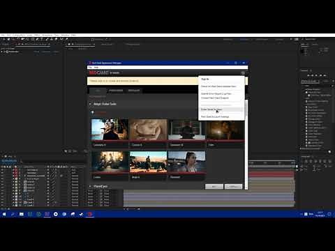 Как активировать плагин trapcode particular и убрать красные линии