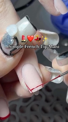 229K views · 104 reactions | Simple way to create a French tip manicure! ✨  @mumber_one_nail - #nails #nailinspo #nailtrends #trendynails #nailsoftheday #nailsofinstagram #naillooks #nailart #nailartist #nailtech #nailtutorials #nailboo #nailsathome | Nailboo | Facebook