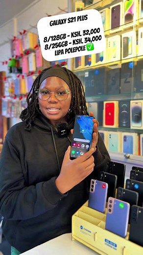 Galaxy S21 Plus available in stock 128GB - ksh. 32,000 256GB - ksh. 34,000 Lipa polepole ✅ Trade in ✅ 📌Kimathi house 4th floor suite 409 0717881573 #refurbishedphoneskenya #affordablegadgets #samsunggalaxy #viral_video #trendingvideo