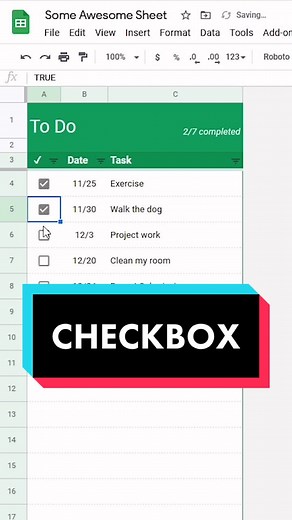 How to Add Checkboxes in Google Sheets and Excel | Tutorial