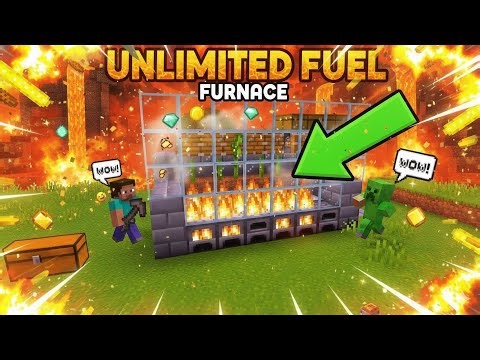 How to make this farm (FURNACE UNLIMITED FUEL 🧐)