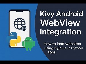 Python: Kivy WebView Android .apk File Format Full Video