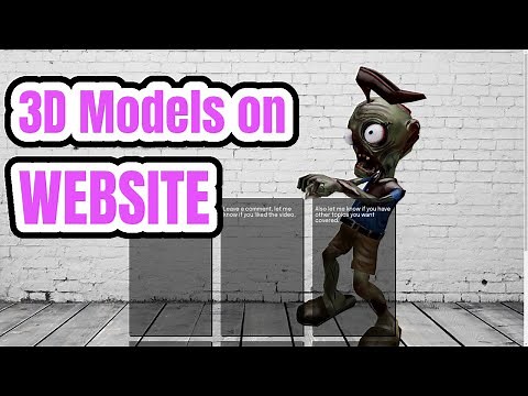 Adding a 3D Model to a Website in 5 minutes (or less)
