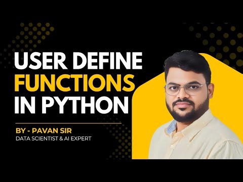 Python Functions आसान भाषा में | Python Functions इतनी आसान कभी नहीं देखी होंगी | Hindi Tutorial