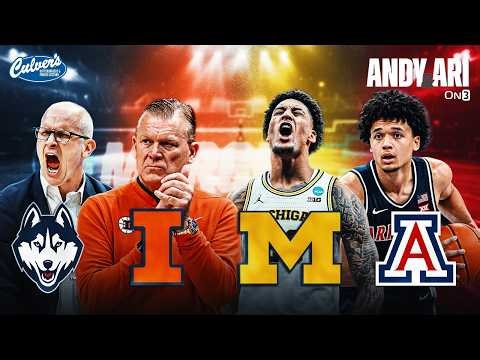 Final Four PREVIEW: Illinois vs UConn, Michigan vs Arizona | Latest on North Carolina basketball job