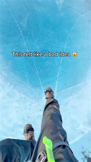 Mike Reid on Instagram: "This felt like a bad idea. Sound on. Watch it again. 🧊👀 . . . #adventurelife #exploremore #outdooradventure #mensadventure #extremeplaces #notadeskjob #wildernessculture #earthfocus #getoutside #modernexplorer #iceworld #glacierlife"