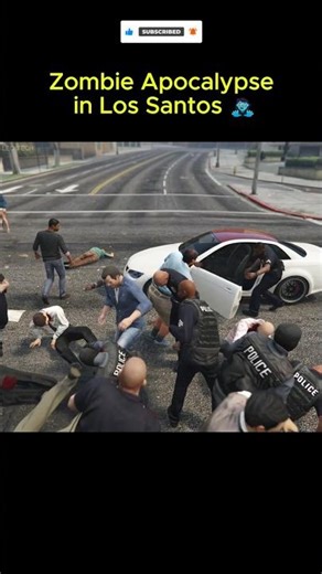 GTA 5 Zombie Apocalypse 🧟‍♂️ | Can Anyone Survive?