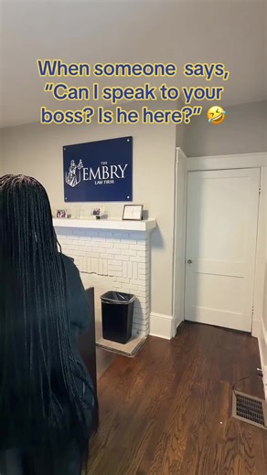 No he around here 🤣 🤣#Girlboss Happy Monday! How was your Holiday break? We're back in the office, give us a call if you’ve been injured in an accident! 📲 ☎️ 678-928-5992 #AttorneyEmbry #EmbryLawFirm #PersonalInjuryAttorney #GeorgiaAttorney #AtlantaLawyer #TrialLawyer #attorneybethaney
