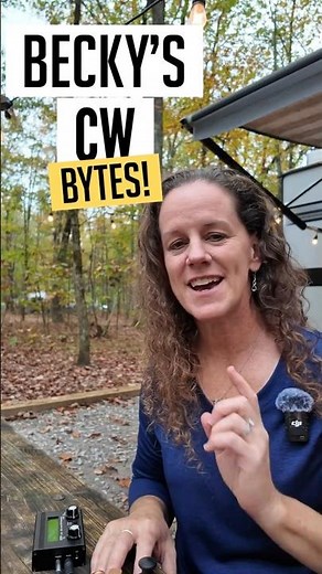 Becky's CW Practice Message #4 - N4BKY #cw #hamradio #morsecode