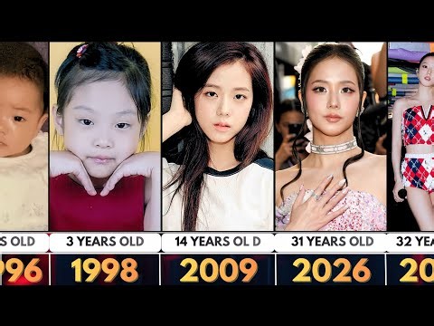 BLACKPINK Jisoo Transformation From 0 to 31 Years Old (1995–2026)