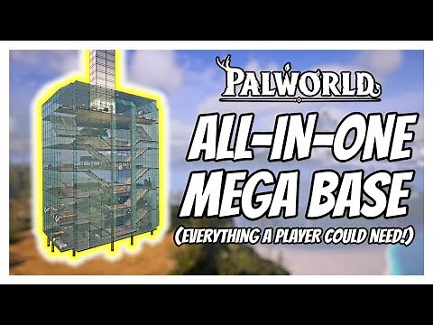 I Built an ALL-IN-ONE MEGA BASE in Palworld (and You Can TOO!) | Palworld