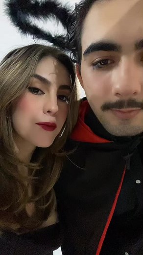 Devil & Angel #fyp #halloweencostume #couplehalloweencostumes