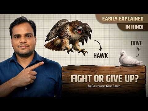 Hawk-Dove Strategy | Game Theory in Animal Behaviour | CSIR NET Life Sciences 2026 I IFAS