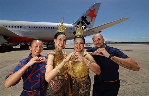 Jetstar starts direct Brisbane-Bangkok route – 1st in 5 yrs