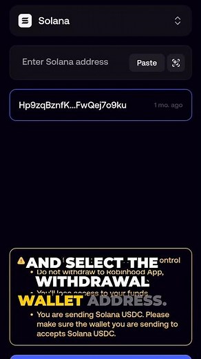 FOMO App Withdrawal Tutorial: Transfer USDC to Crypto Wallet or Bank