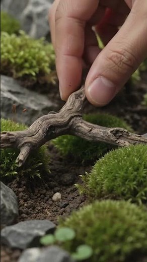 a Tiny Green Valley 🌿 | Peaceful Nature & Scenic Views #oddlysatisfying #4k