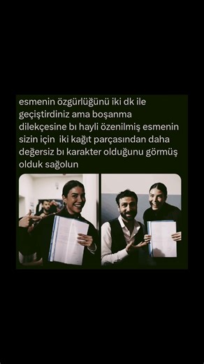 umarım boşanmayı edil ile evlenerek dillere destan bir düğün yaparak yaparlar