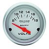 Auto Meter 4391: Ultra-Lite Voltmeter 2-1/16" electrical - JEGS