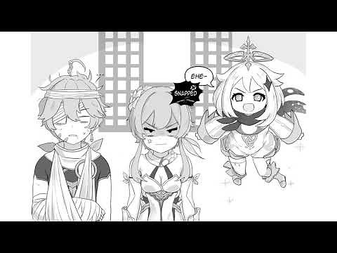 Lumine Beats Up Childe (Genshin Impact)