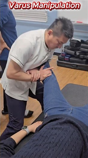 카이로프랙틱 교육 오다리 내반슬 Varus Knee manipulation #카이로프랙틱 #카이로프랙틱교육 #manipulation #오다리교정 #내반슬 #도수치료 #varus