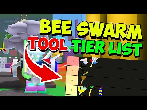 Honest TOOL Tier List In Roblox Bee Swarm Simulator!