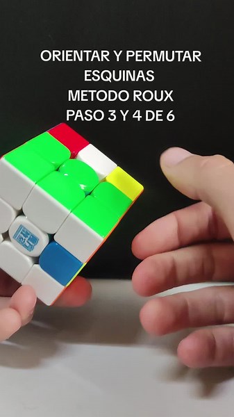 Método Roux para Resolver el Cubo Rubik 3x3