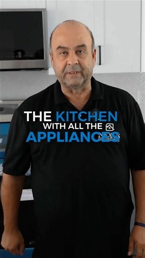 Here’s the kitchen now with the appliances installed🍽️ #kitchenremodel #customhome #homedesign