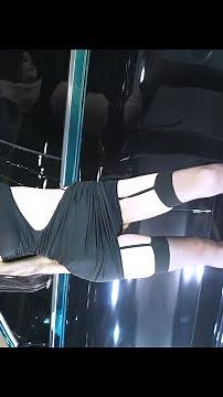 모델 민한나 Min Hanna ㅣ 2024 오토살롱위크 Auto Salon Week 블랙원피스