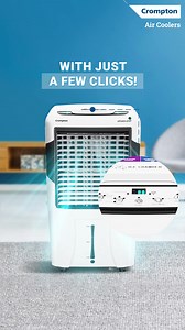 516K views · 277 reactions | While you enjoy cool breeze, we’ll take care of the convenience and maintenance! With various features such as Auto-Drain and Auto-Fill, Crompton #AirCoolers make for the most easy to use and convenient cooling solution! #Crompton #CromptonAirCooler #OptimusAirCooler #JaldiCooling #SkipToTheCOOLpart #coolers #summeressentials #SummerCompanion | Crompton | Facebook