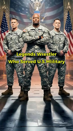 Legends Wrestler Who Served U.S Military.Who is your favorite Wrestler #wwe #wrestler #usa #military