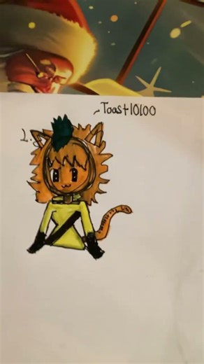 Drawing the first person who kills me! Pt.1 this drawing was for:toast 10100!!!