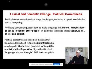English Language A Level Politically Correct Language Paul Heselton