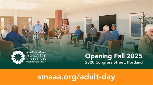 A home-away-from-home for people with dementia - where safety, friendship, and engaging activities come together to support mind and spirit. Now enrolling in Biddeford, Springvale and Portland. Call (207) 396-6508 to schedule your complimentary trial visit. | Southern Maine Agency on Aging